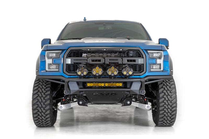 Addictive Desert Designs — Addictive Desert Designs 17-20 Ford Raptor Pro Bolt-On Front Bumper - Hammer Black
Bumper Light Hoop
Accessory - view 16