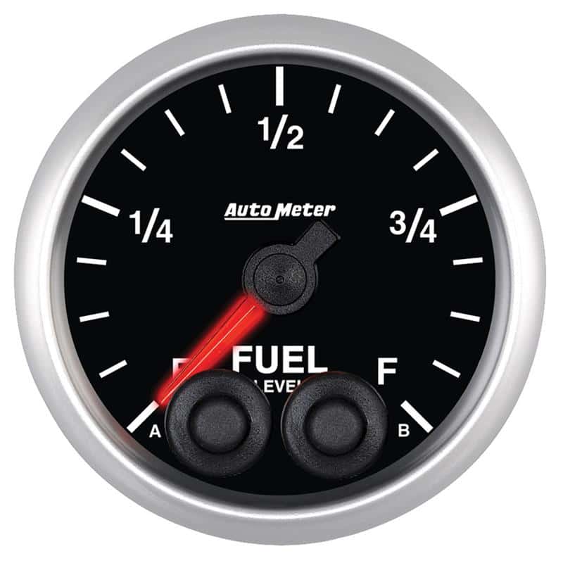 AutoMeter — Autometer Elite 52mm 0-280 ohm Full Sweep Electronic Fuel Level Programmable Empty-Full Gauge
GA 2" FU UNIV ELITE - view 2