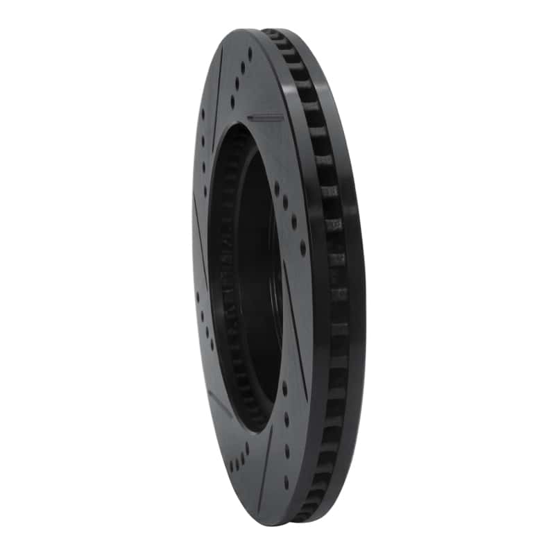R1 Concepts — R1 06-18 Lexus HS250H Front Right Drilled & Slotted Black Brake Rotor
R1 Brake Rotor Drill - view 4