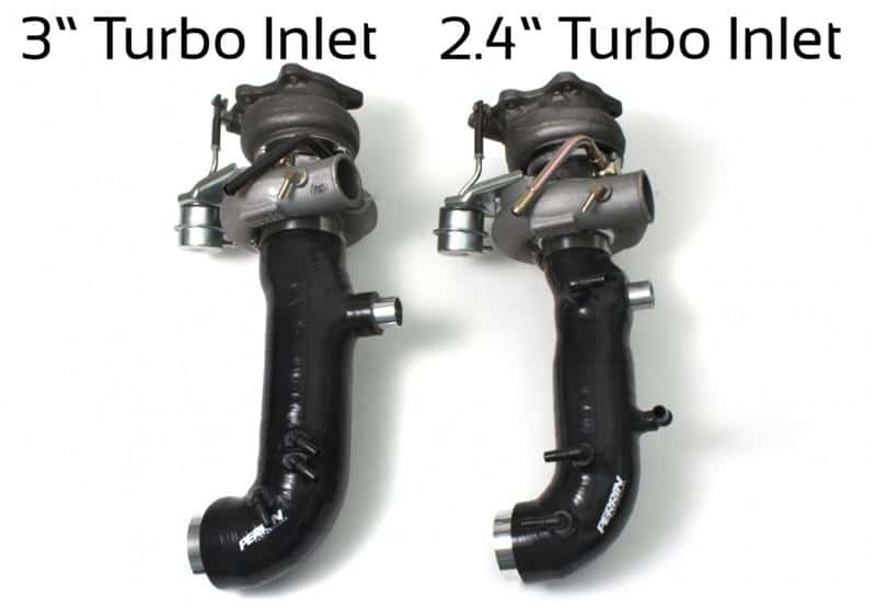 Perrin Performance — PERRIN 02-07 Subaru WRX / 04-21 STI Turbo Inlet Hose 3in. (For Aftermarket Turbos Only) - Black - view 8