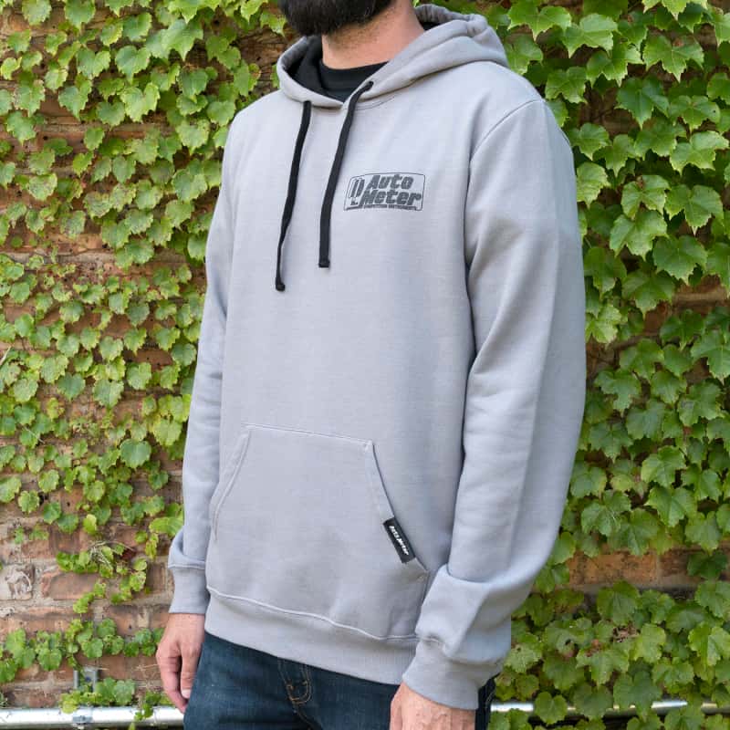AutoMeter — Autometer Gray Competition Pullover Hoodie - Adult Large
HOODIE COMP GRAY LRG - view 6