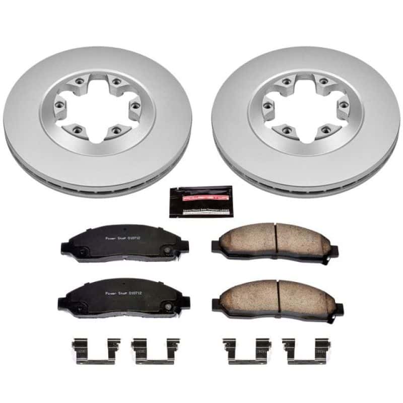 PowerStop — Power Stop 04-08 Chevrolet Colorado Front Z17 Evolution Geomet Coated Brake Kit - view 1