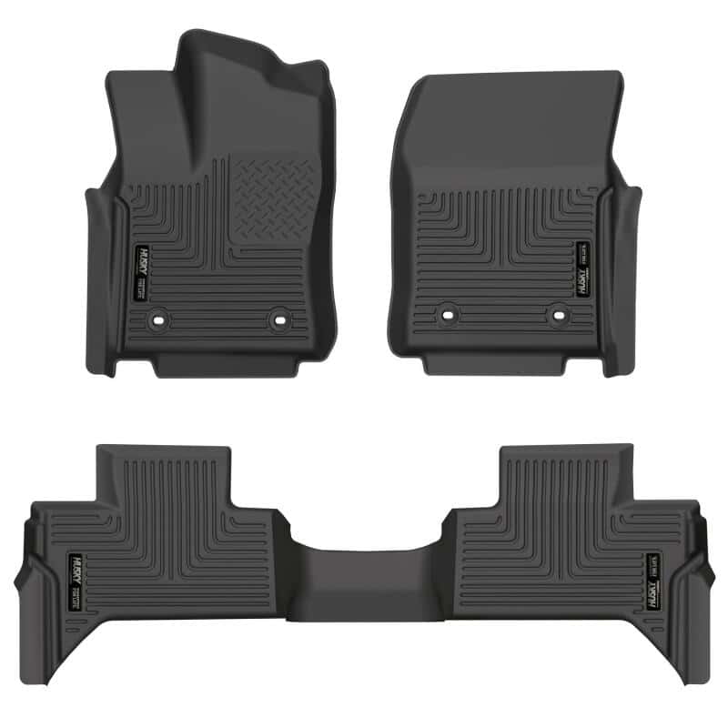 Husky Liners — Husky Liners 2022 Toyota Tundra WeatherBeater Ext. Cab DC Front & 2nd Seat Floor Liner - Blk
Floor Liners - view 1