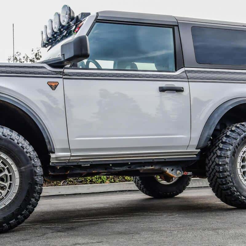 Westin — Westin 21-23 Ford Bronco 2dr (Excl. Sport) XTS Pinch Weld Covers - Tex. Blk
Pinch Weld Covers - view 8