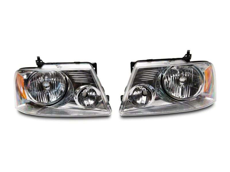 Raxiom — Raxiom 04-08 Ford F-150 Axial Series OEM Style Replacement Headlights- Chrome Housing (Clear Lens)
Headlights - view 2