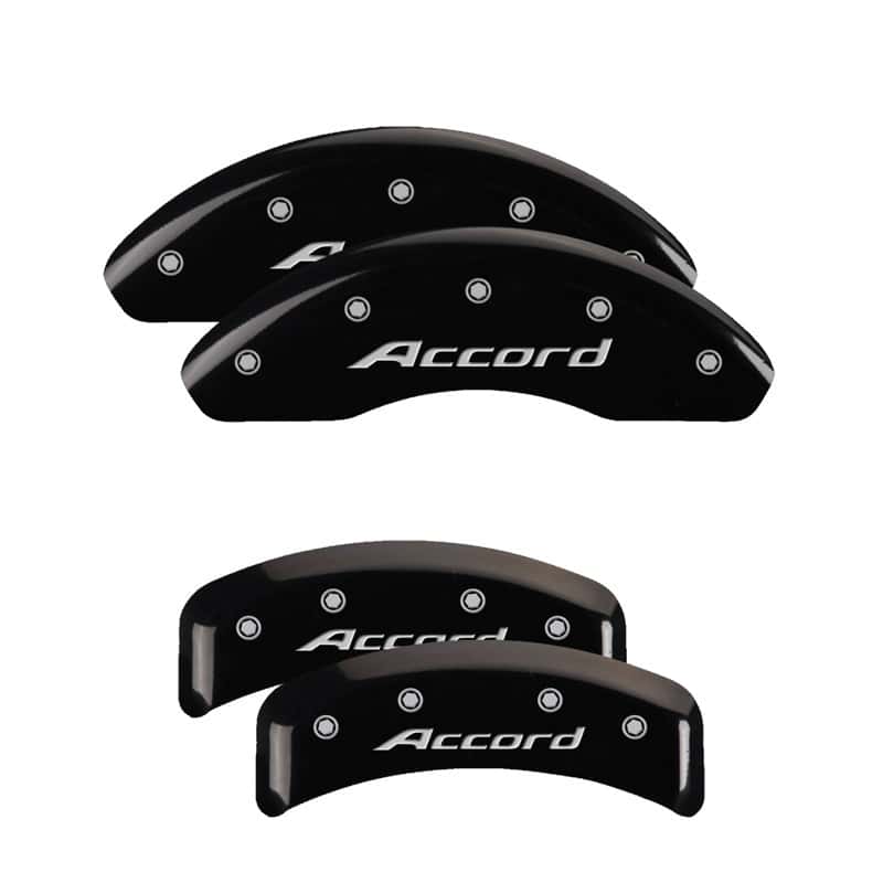 MGP — MGP 4 Caliper Covers Engraved Front Accord Engraved Rear Accord Black finish silver ch
Caliper Covers - view 1