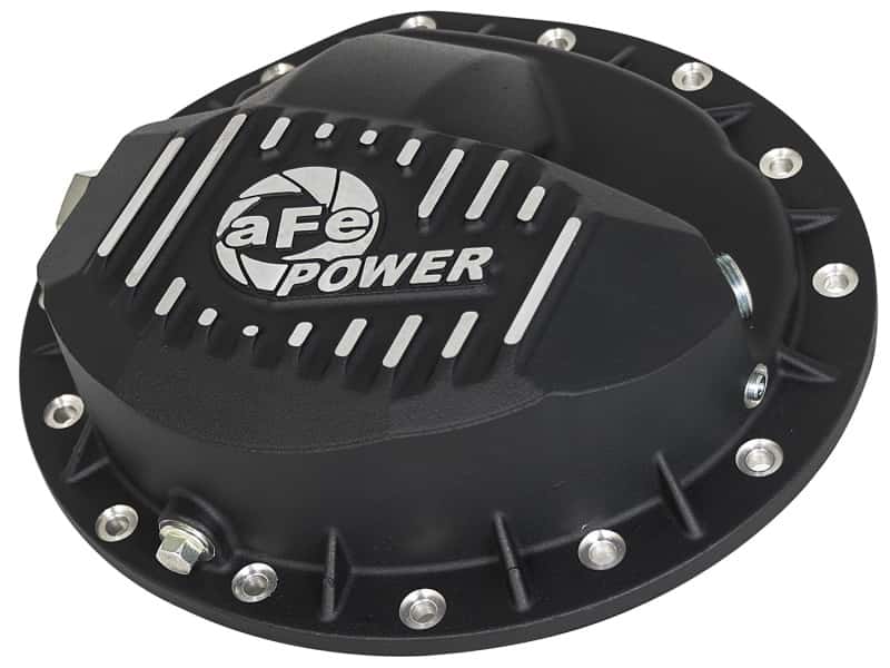 aFe — aFe Power Pro Series Rear Differential Cover Black w/ Machined Fins 99-13 GM Trucks (GM 9.5-14)
Differential Cover - view 1