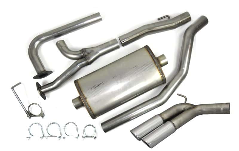 JBA — JBA 04-20 Nissan Titan 5.6L 409SS Pass Side Dual Exit Cat-Back Exhaust
Exhaust System - view 2