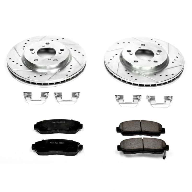 PowerStop — Power Stop 05-10 Honda Odyssey Front Z23 Evolution Sport Brake Kit - view 1