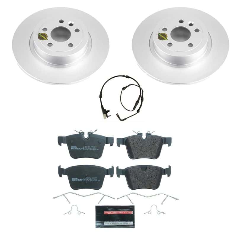 PowerStop — Power Stop 16-19 Land Rover Range Rover Evoque Rear Euro-Stop Brake Kit - view 1