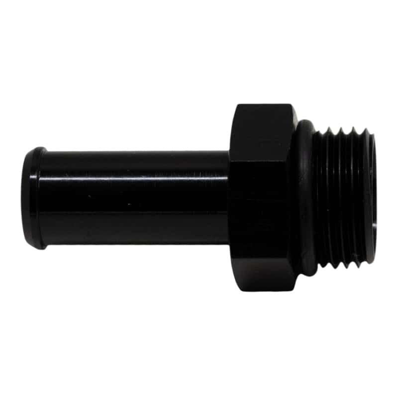 DeatschWerks — DeatschWerks 8AN ORB Male to 1/2in Male Barb Fitting (Incl O-Ring) - Anodized Matte Black
Lines & Fittings - view 1