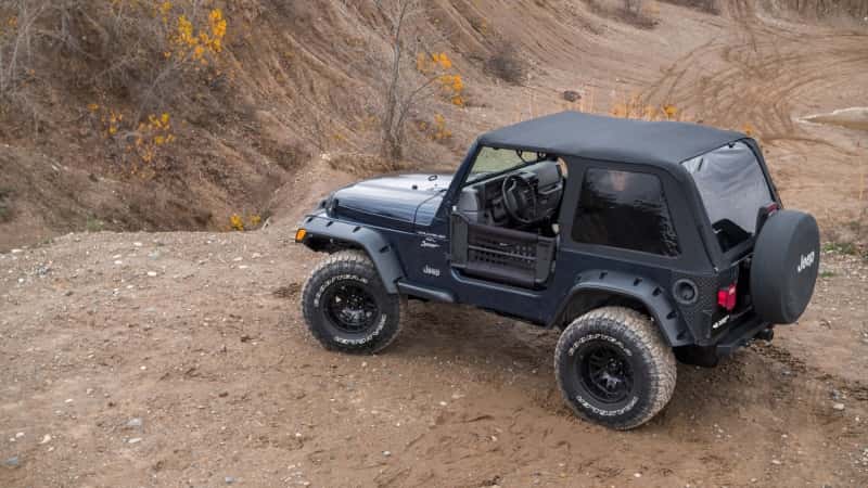 Rugged Ridge — Rugged Ridge 97-06 Wrangler TJ Voyager Soft Top 2DR - Black Diamond
OFFROAD_TOPS
Top-Soft - view 2