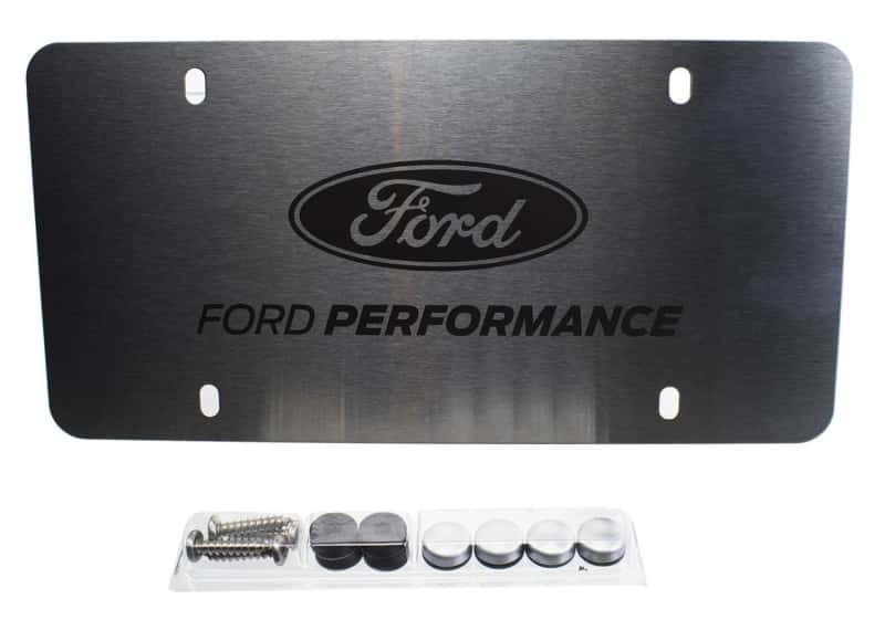 Ford Racing — Ford Racing Stainless Steel Marque Plate
License Plate - view 5