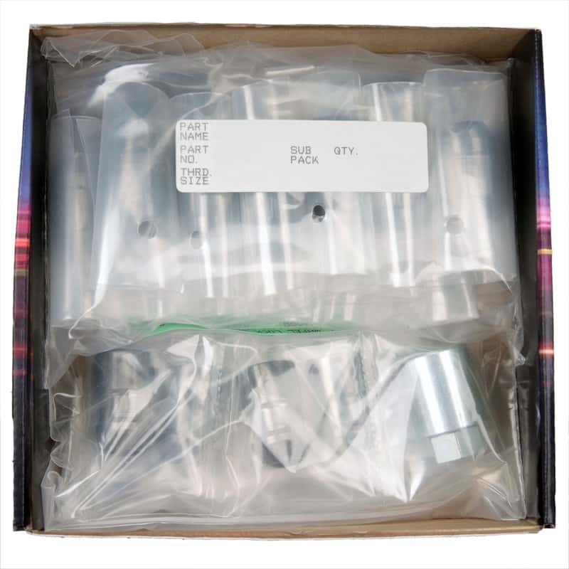 McGard — McGard 5 Lug Hex Install Kit w/Locks (Cone Seat Nut / Bulge) M12X1.5 / 3/4 Hex / 1.45in. L - Black - view 6