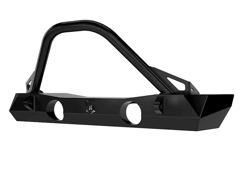 ICON — ICON 07-18 Jeep Wrangler JK Pro Series Front Bumper w/Bar/Tabs
FRONT BUMPER - view 3