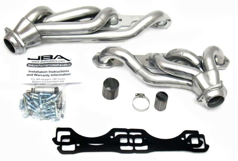 JBA — JBA 87-91 Chevrolet Blazer 5.0L/5.7L w/o A.I.R. 1-5/8in Primary Silver Ctd Cat4Ward Header
Exhaust Header - view 1