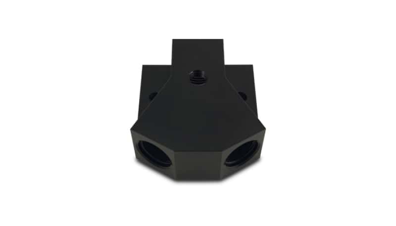 Vibrant — Vibrant Billet Aluminum Y-Block Fitting with 1/8in NPT Port -8AN x Dual -8AN ORB
-8ANFM1/8"NPTY-Block
Multi-PurposeFitting - view 2