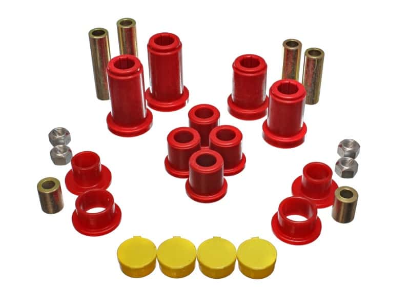 Energy Suspension — Energy Suspension 99-07 General Motors (Various) Red Front End Control Arm Bushing Set
CntrlArmBshngKt - view 2