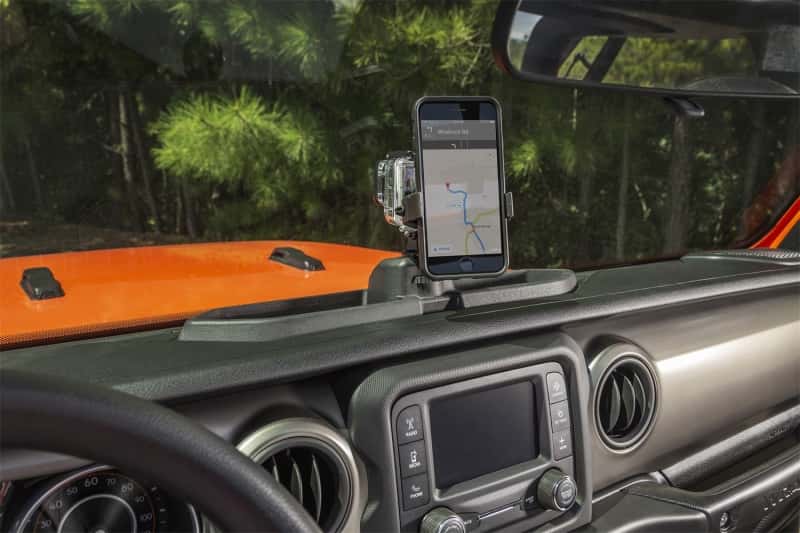 Rugged Ridge — Rugged Ridge Dash Multi-Mount w/Phone Holder 18-20 Jeep JL/JT
Cell Phone Holder
OFFROAD_INTERIOR - view 6