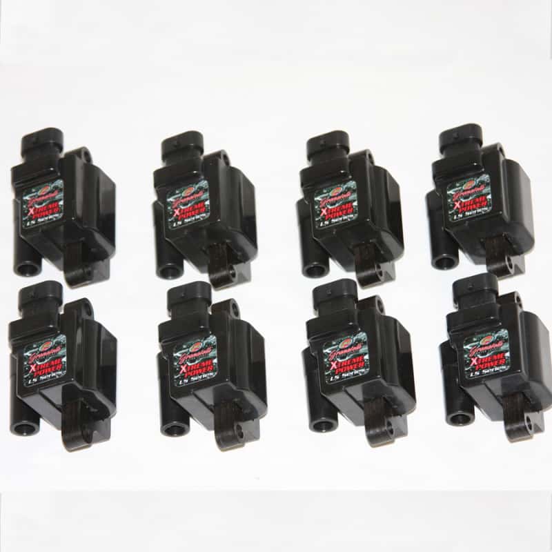 Granatelli Motor Sports — Granatelli 97-14 GM LS Trucks/SUV 5.3L/6.0L/6.2L Square Shaped Hi-Perf Coil-Near-Plug Wire Conn Kit
Ignition Coil - view 1