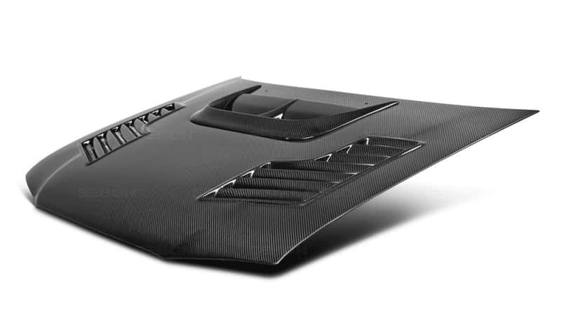 Seibon — Seibon 98-01 Subaru Impreza/WRX/STI (GC6/8) CW-Style Carbon Fiber Hood - view 12