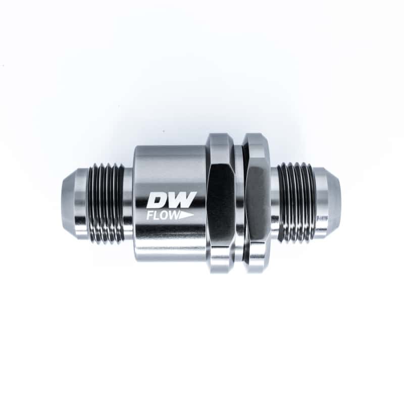DeatschWerks — DeatschWerks 10AN Male Flare + 10AN Male Flare One Way Check Valve - view 1