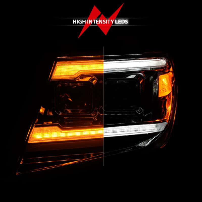 ANZO — ANZO 09-20 Nissan Frontier Chrome Projector Plank Style DRL w/ Switchback & Sequential LED DRL
Head Light Set
HdLtSet - view 13