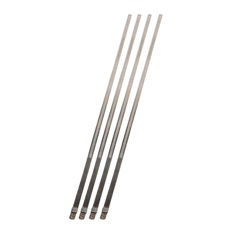 DEI — DEI Stainless Steel Positive Locking Tie 1/4in (7mm) x 14in - 4 per pack
Heat Shield Tie - view 2