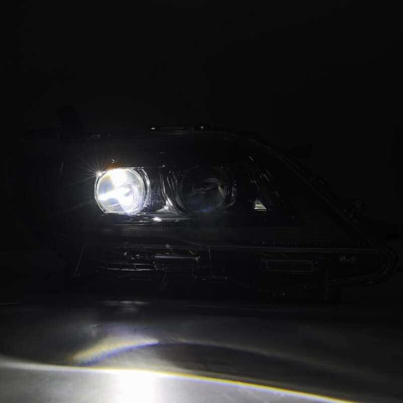 AlphaRex — AlphaRex 11-21 Toyota Sienna LUXX LED Proj Headlights Plank Style Alpha Black w/Seq Signal/DRL
Projector Headlights - view 4
