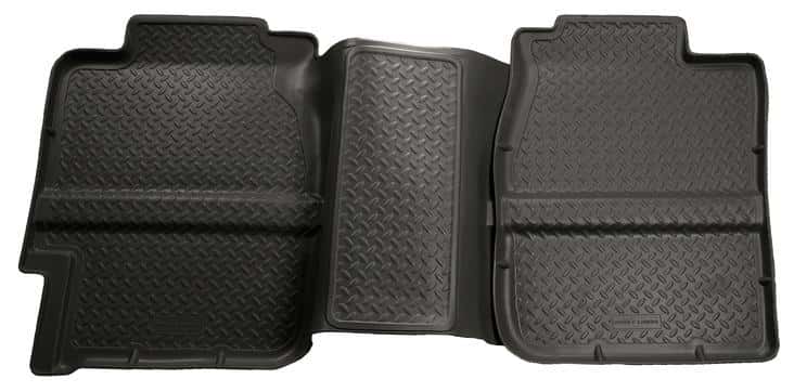 Husky Liners — Husky Liners 99-06 Chevy Silverado/GMC Sierra (All Ext. Cab) Classic Style 2nd Row Black Floor Liner - view 2