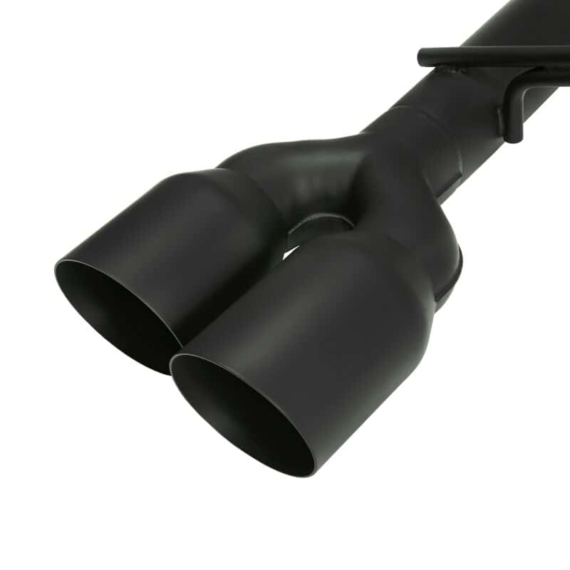 Remark — Remark 15-22 Subaru WRX STi VA Axle Back Exhaust Stainless Steel Single Wall Tip 4in Cerakote Black - view 1
