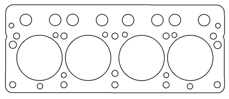 Cometic Gasket — Cometic Triumph 1500cc Spitfire 74mm .043 inch Copper Head Gasket
Cylinder Head Gasket - view 1