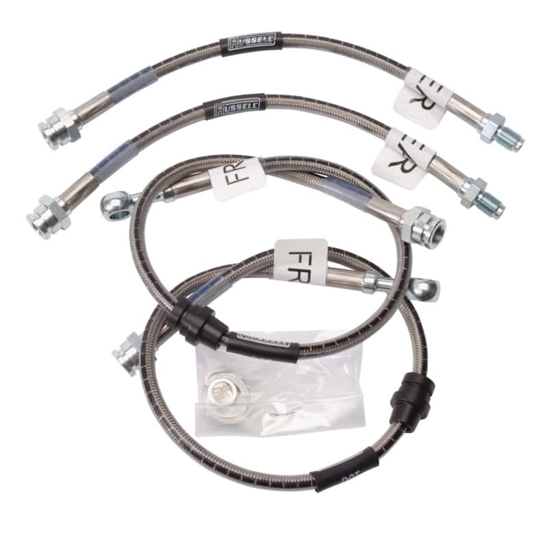 Russell — Russell Performance 95-99 Mitsubishi Eclipse 2WD & All Wheel Drive Brake Line Kit
Brake Hose Kit - view 1