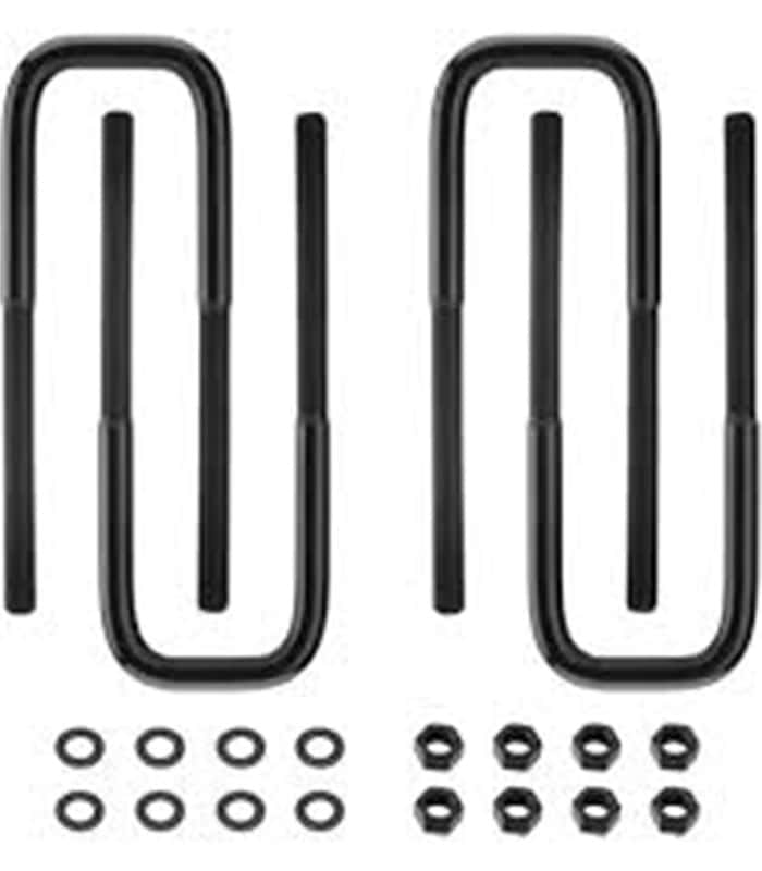 Fabtech — Fabtech Square U-Bolt Kit - 9/16-18 x 10.50 x 3.00
Axle U-Bolt - view 2