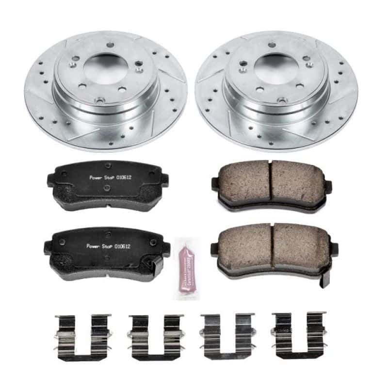 PowerStop — Power Stop 2015 Hyundai Sonata Rear Z23 Evolution Sport Brake Kit - view 1