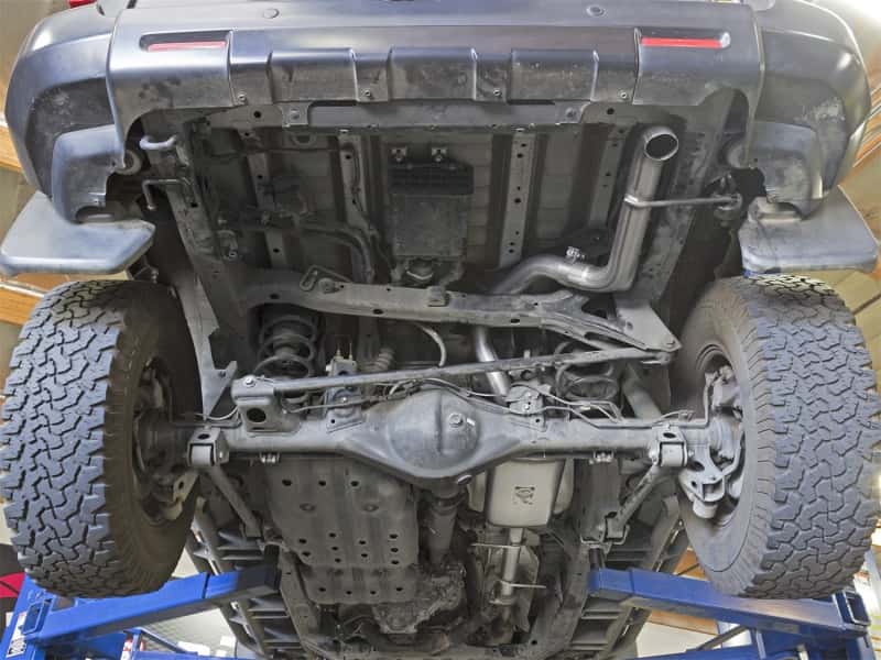 aFe — aFe Scorpion 2-1/2in Aluminized Steel Cat-Back Exhaust 07-17 Toyota FJ Cruiser V6 4.0L
Cat-Back Exhaust - view 6