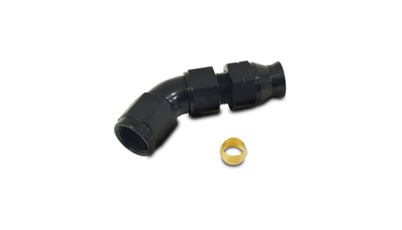Vibrant — Vibrant 45 Degree 5/16in Tube to Female 6AN Adapter
-6ANFM-5/16"Tube45Dg - view 2