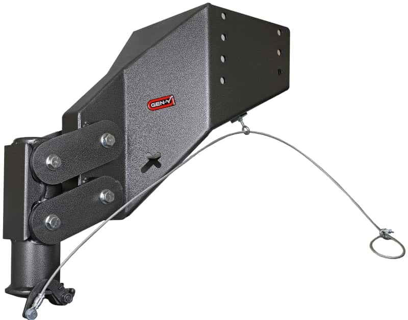 GEN-Y Hitch — Gen-Y Executive Torsion-Flex Auto Rhino 5th Wheel Pin Box Rep w/Gooseneck 2-5/16in Coupler
Gooseneck Hitch - view 3