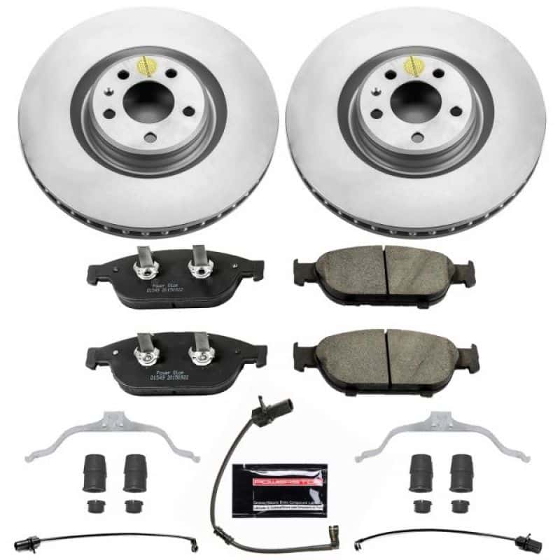PowerStop — Power Stop 12-16 Audi A6 Quattro Front Z23 Evolution Sport Coated Brake Kit - view 1