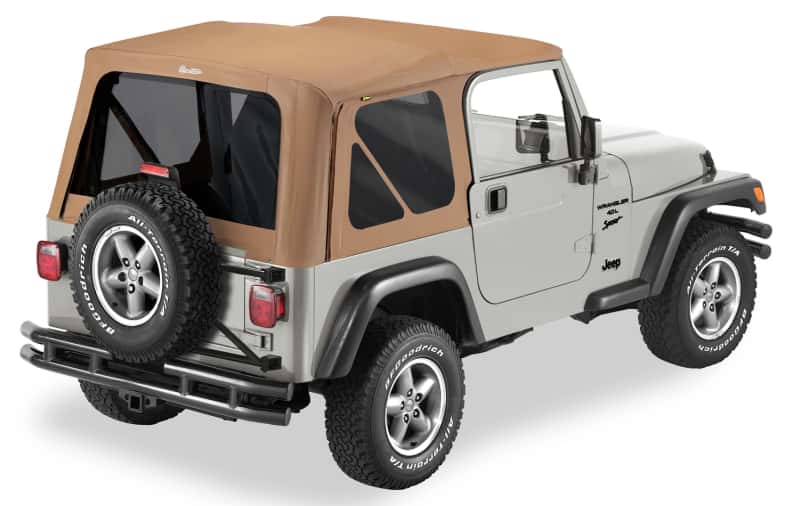 Bestop — Bestop A-Top For OEM - 97-02 Jeep Wrangler TJ Replace (Spice Tinted Windows No Door Skins Included)
Replace-A-Top for OE - view 1