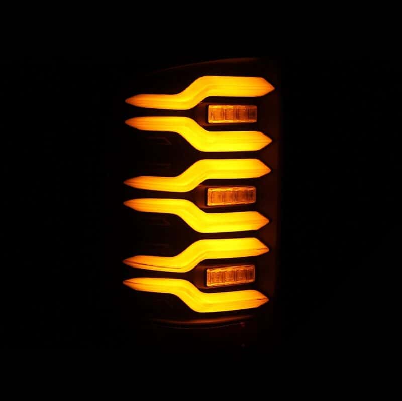 AlphaRex — AlphaRex 14-18 GMC Sierra 1500/2500HD/3500HD LUXX-Series LED Tail Lights Blk w/Actv Light & Seq. Sig
Taillight Assembly - view 7