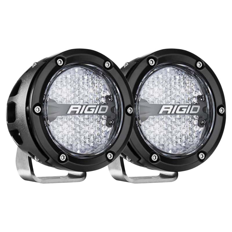 Rigid Industries — Rigid Industries 360-Series 4in LED Off-Road Diffused Beam - RGBW Backlight (Pair)
RGBW LED LAMP - view 5