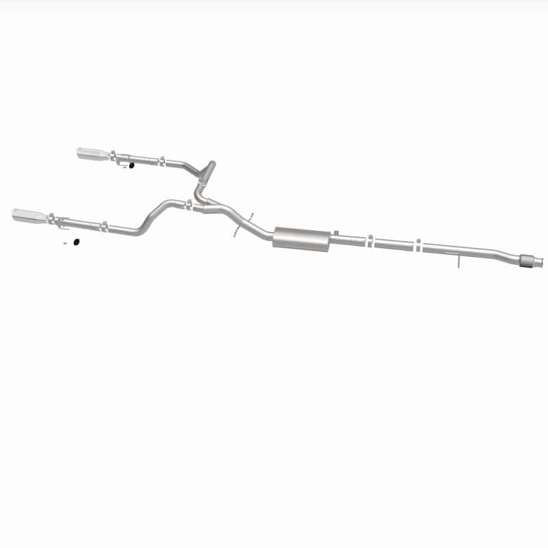 Magnaflow — MagnaFlow 2019 Chevy Silverado 1500 V8 5.3L/V6 4.3 Street Series Dual Exit Exhaust w/ Polished Tips
Cat-Back - view 12