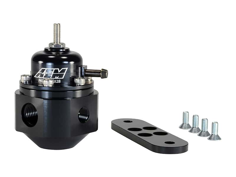 AEM — AEM Universal Black Adjustable Fuel Pressure Regulator
Universal Adjustable
Adj Fuel Press Reg - view 10