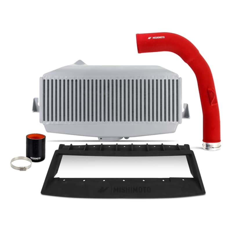 Mishimoto — Mishimoto 22+ WRX TMIC Kit Silver Core Red Pipes
Intercooler Kit - view 1