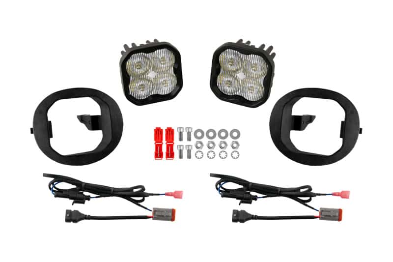Diode Dynamics — Diode Dynamics 06-09 Toyota 4Runner SS3 Type TR SAE Fog Light Kit - ABL White - view 1