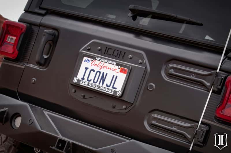 ICON — ICON 2018+ Jeep Wrangler JL Spare Tire Delete
SPARE TIRE DELETE - view 3