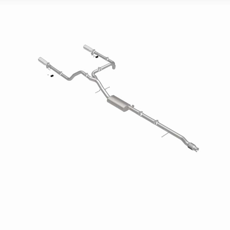 Magnaflow — MagnaFlow 2019 Chevy Silverado 1500 V8 5.3L/V6 4.3 Street Series Dual Exit Exhaust w/ Polished Tips
Cat-Back - view 14