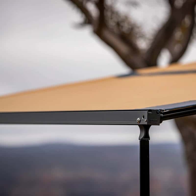 ARB — ARB Aluminum Awning, Black Frame, 8.2FT x 8.2FT, Installed with LED Light Strip
Aluminum Awning - view 10