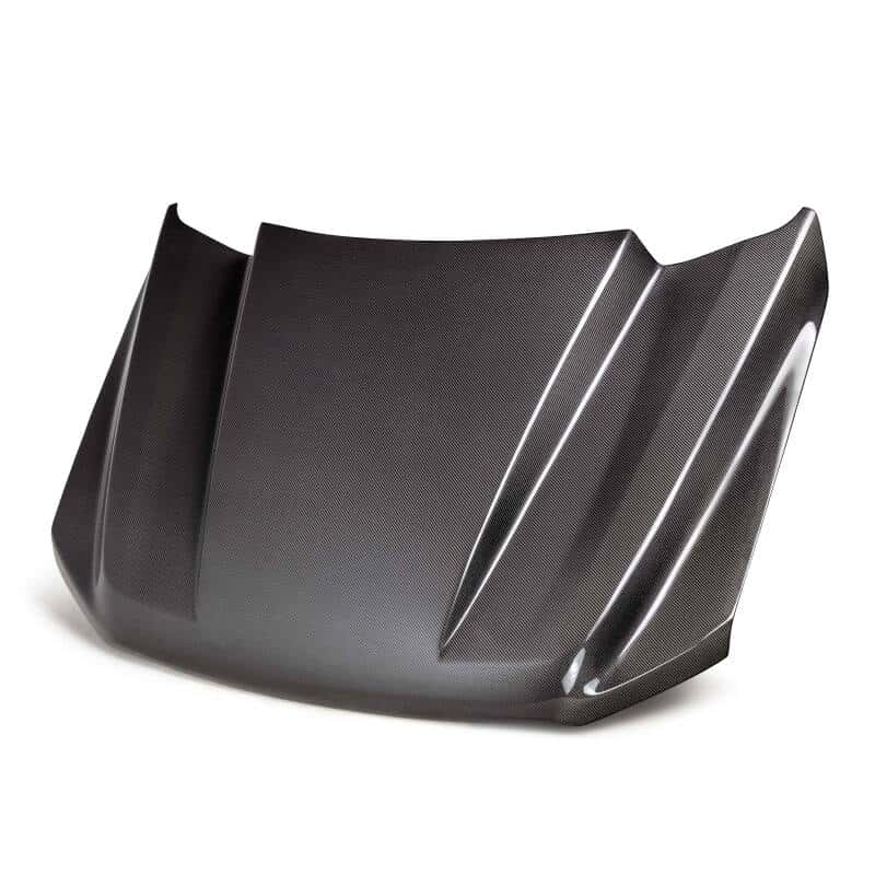 Anderson Composites — Anderson Composites 21-24 Ford F-150 Type-CJ Carbon Fiber Hood - view 1